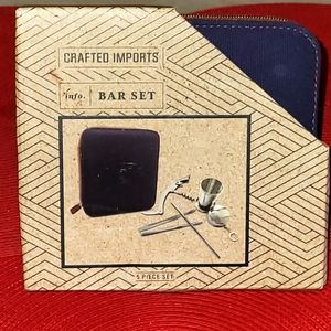 Crafted Imports 5 piece bar set